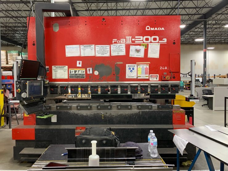 Amada FBDIII NT press brake