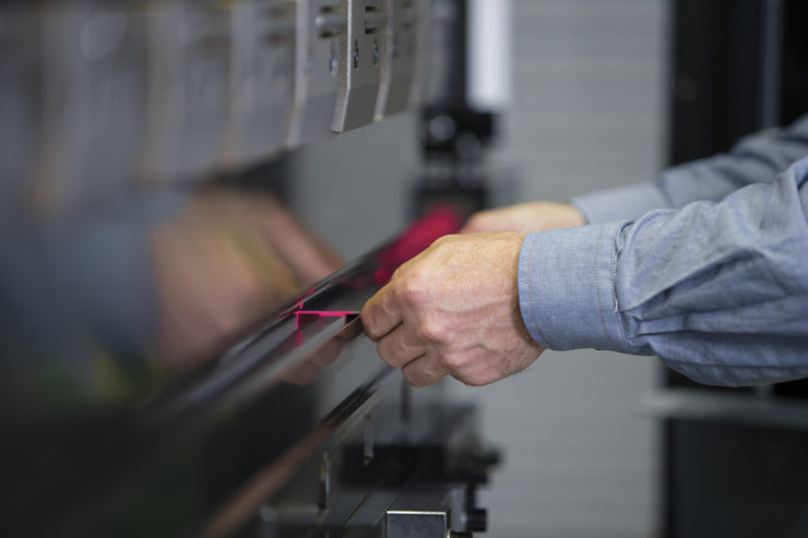 Press brake guarding